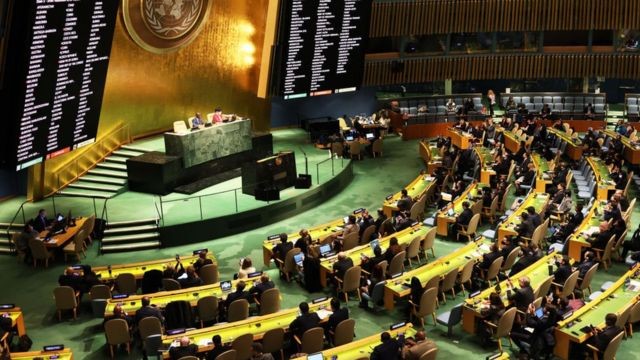 foro jurídico ONU expulsa a Rusia de comisión de DDHH