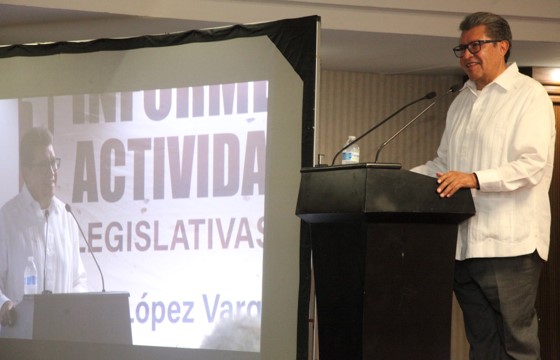 foro jurídico Tenemos que luchar por que en Morena los procesos sean democráticos Ricardo Monreal
