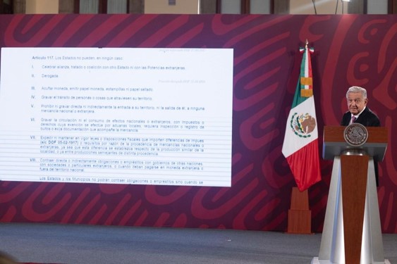 foro jurídico Acuerdo entre EU y Zacatecas no es válido AMLO