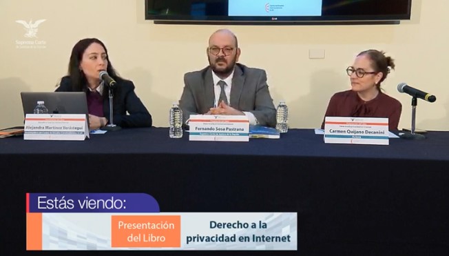 foro jurídico La privacidad es esencial para proteger derechos digitales, afirma Carmen Quijano