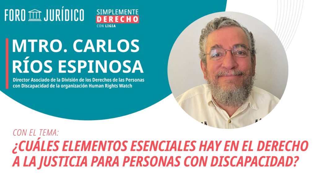 foro jurídico entrevista con Carlos Rico