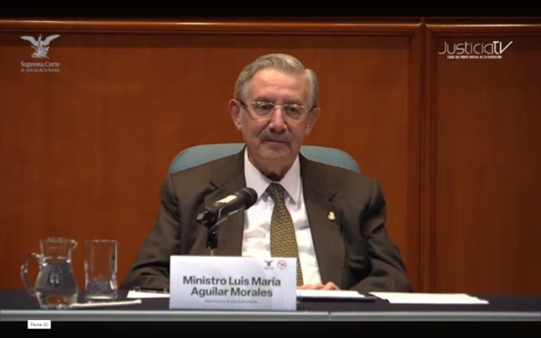 foro jurídico Ministro Luis María Aguilar Morales
