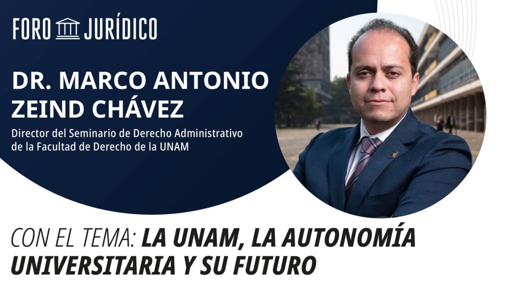 foro jurídico Marco Antonio Zeind Chávez