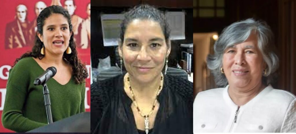 foro jurídico Berta Luján, Lenia Batres y Estela Ríos