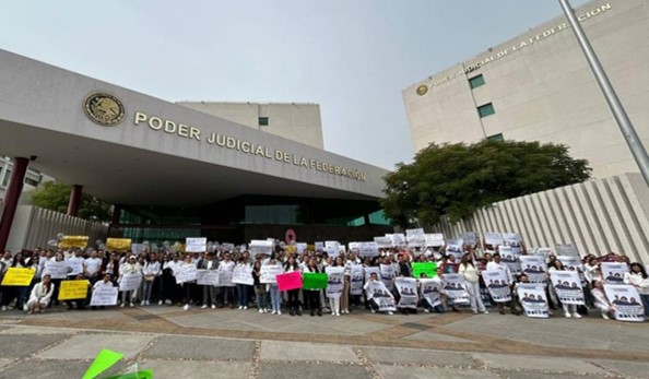 foro jurídico protestas del Poder Judicial