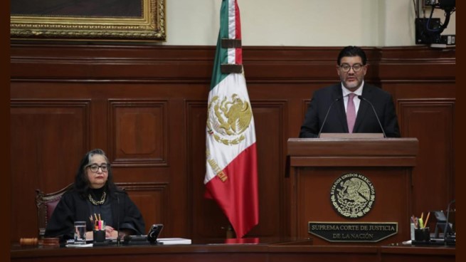 foro jurídico Reyes Rodríguez Mondragón aseguró que el Tribunal Electoral garantizará la transición pacífica del poder en 2024