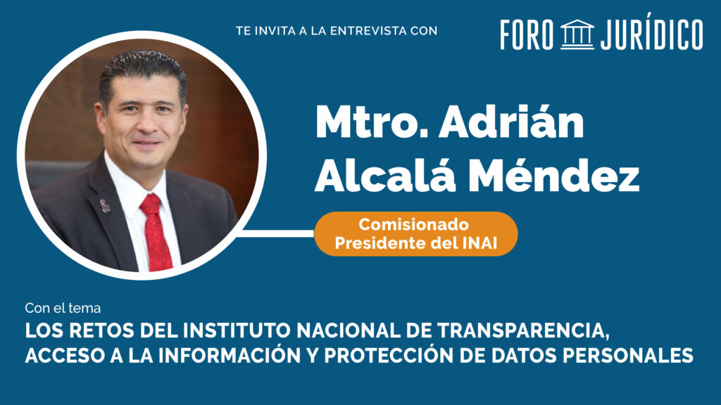 foro jurídico entrevista con Adrián Alcalá