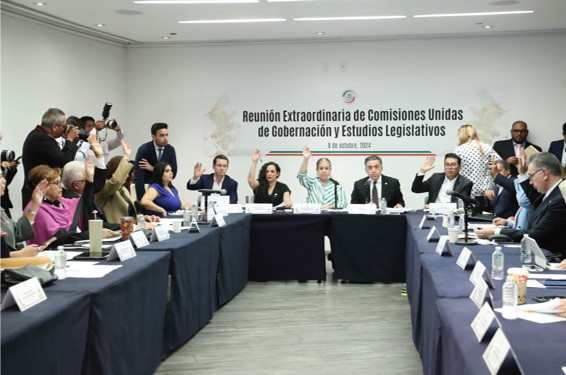 Reunión de las comisiones de Gobernación y de Estudios Legislativos