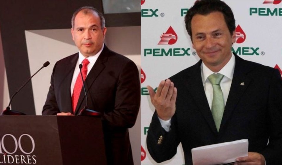 Carlos Treviño y Emilio Lozoya