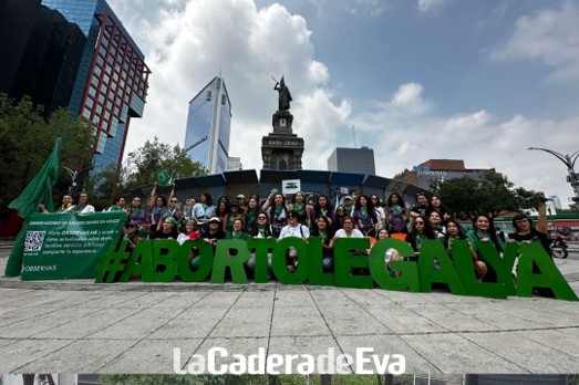 Acción global por el aborto legal, seguro y accesible. La Cadera de Eva