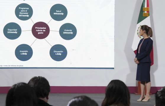 Claudia Sheinbaum defiende el Paquete Económico 2026
