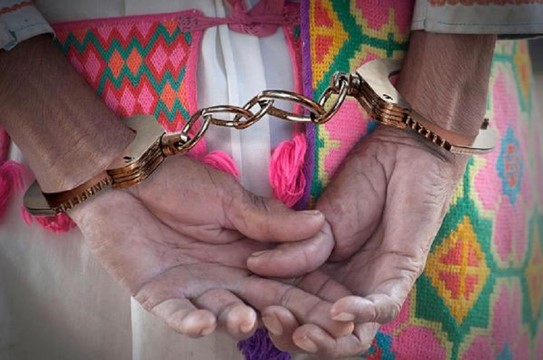Mujeres indígenas y el sistema penitenciario en México. Imagen tomada de Desde Abajo mx