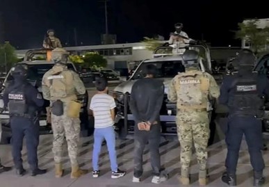Detienen a niño sicario