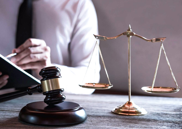 Legal law, advice and justice concept, Professional male lawyers